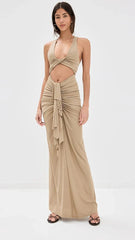 Christopher Esber Vivenda Drape Front Dress  Vivenda Drape Front Dress